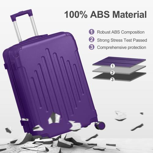 1. 100% ABS Material
2. Robust ABS Composition
3. Strong Stress Test Passed
4. Comprehensive protection