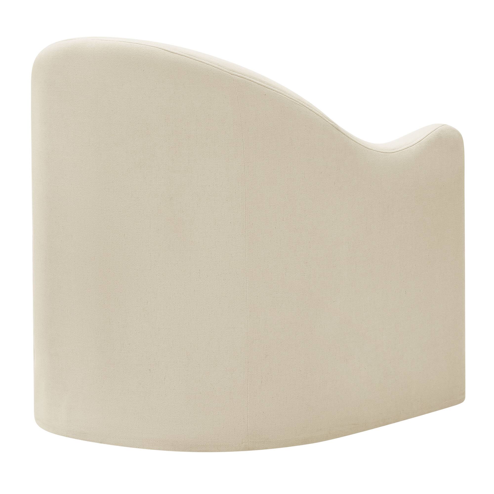 Alt View 3. Modway - Bardot Slipcovered Linen Blend Accent Chair by Modway - Linen.