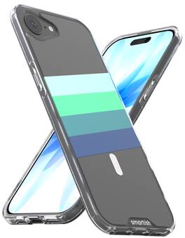 Smartish - iPhone 17e/16e MagSafe Case - Gripmunk Protective Slim Grip Magnetic Cover - Deep End - Green