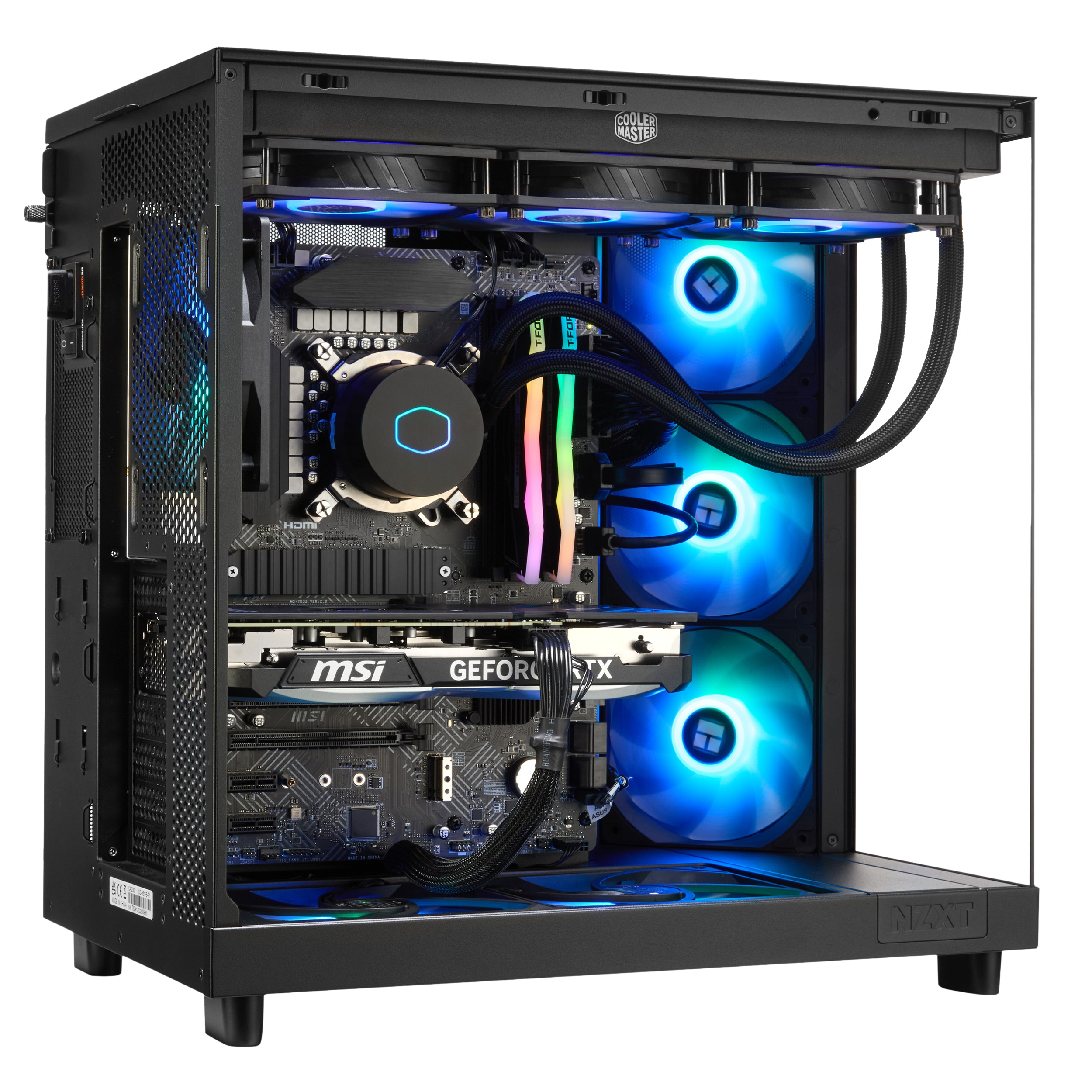 TECHWHIZ Edge Gaming PC AMD Ryzen 9 9950X3D – AMD RADEON RX 9070