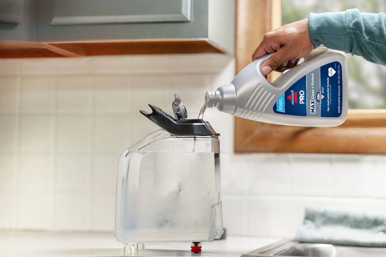 OUTCLEANS BISSELL PRO Protect. Clean MAX Star of formula powerful OUR w20 I 1 E CASTION