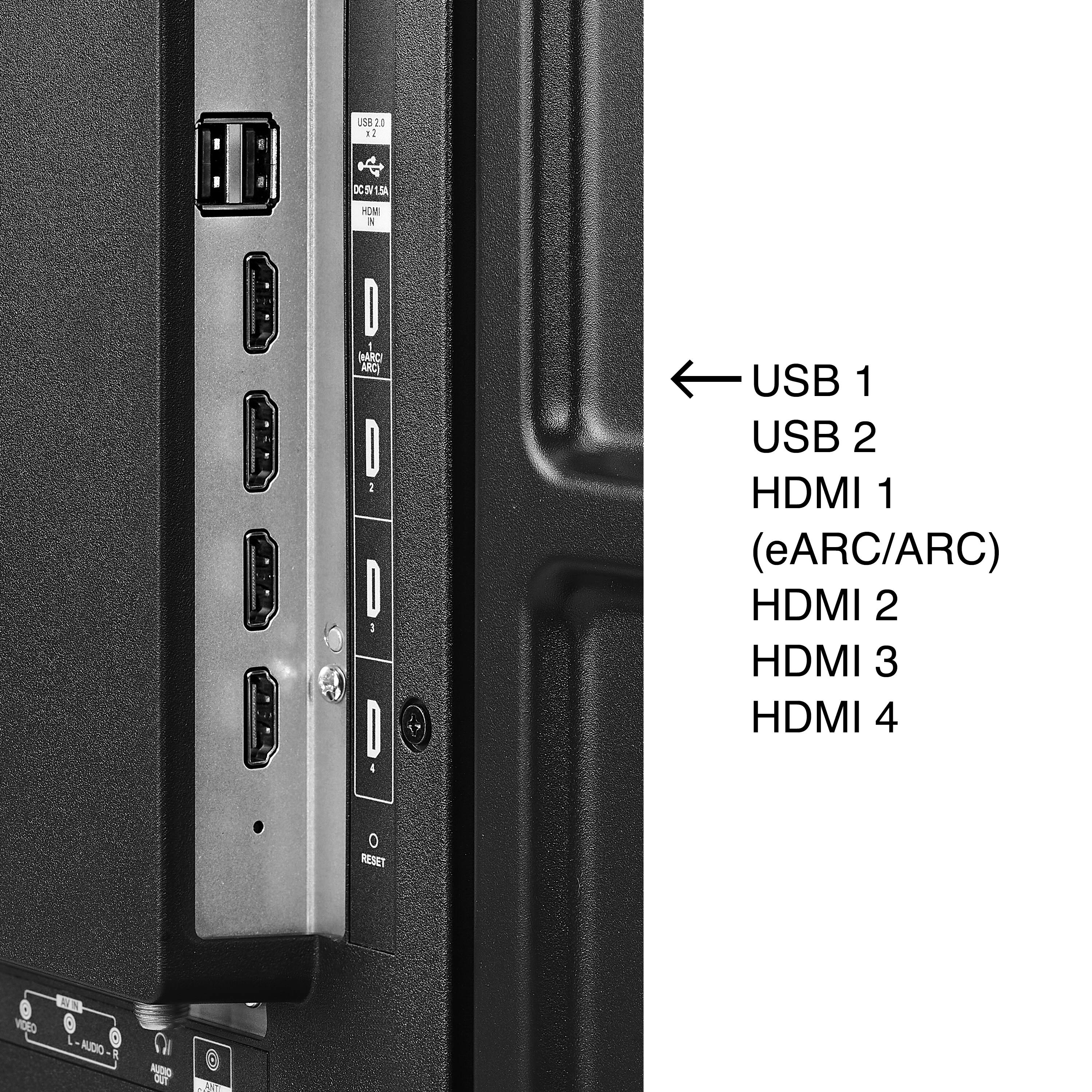 5820 12 OCS15A KM a I 1 ARC ARC I 1 I : I USB 1 USB 2 HDMI 1 (eARC/ARC) HDMI 2 HDMI 3 HDMI 4 0 RESET VOED U1  AUDO-R & AJD OUT - 4da

USB 1  
USB 2  
HDMI 1 (eARC/ARC)  
HDMI 2  
HDMI 3  
HDMI 4