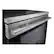 Alt View 19. LG - 30-in Wide 6.3 Cu. Ft. Freestanding Electric Convection Smart Range with 4 Elements, Air Fry and WideView Window - Stainless Steel.