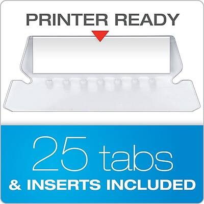 PRINTER READY

25 tabs & INSERTS INCLUDED