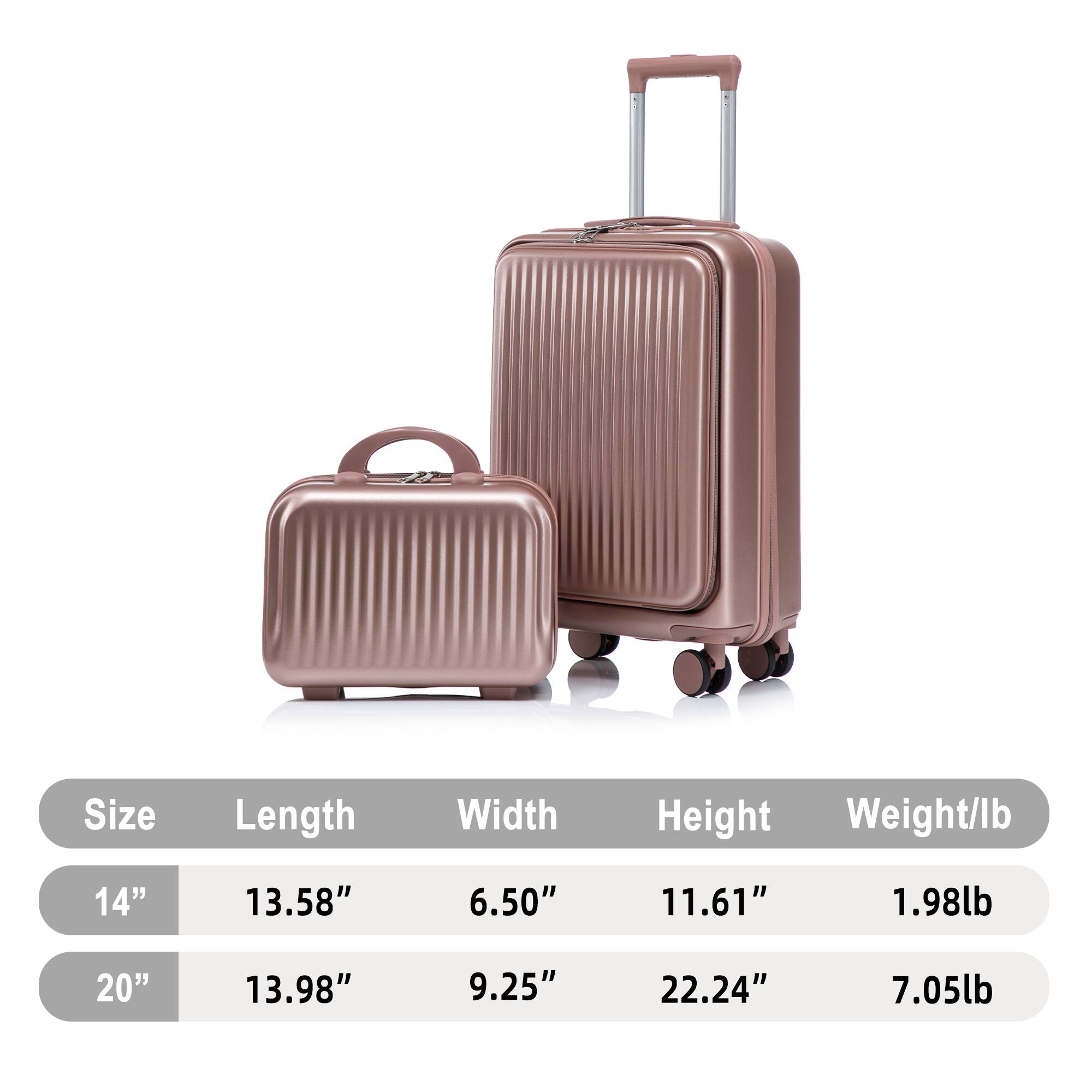 Size | Length | Width | Height | Weight/lb  
14" | 13.58" | 6.50" | 11.61" | 1.98lb  
20" | 13.98" | 9.25" | 22.24" | 7.05lb