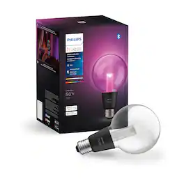 Philips - Hue LightGuide Small Globe G30 - Black