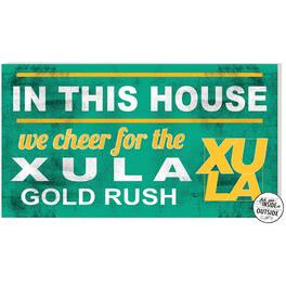 Jardine - XULA 11'' x 20'' Indoor/Outdoor In This House Sign - Gold