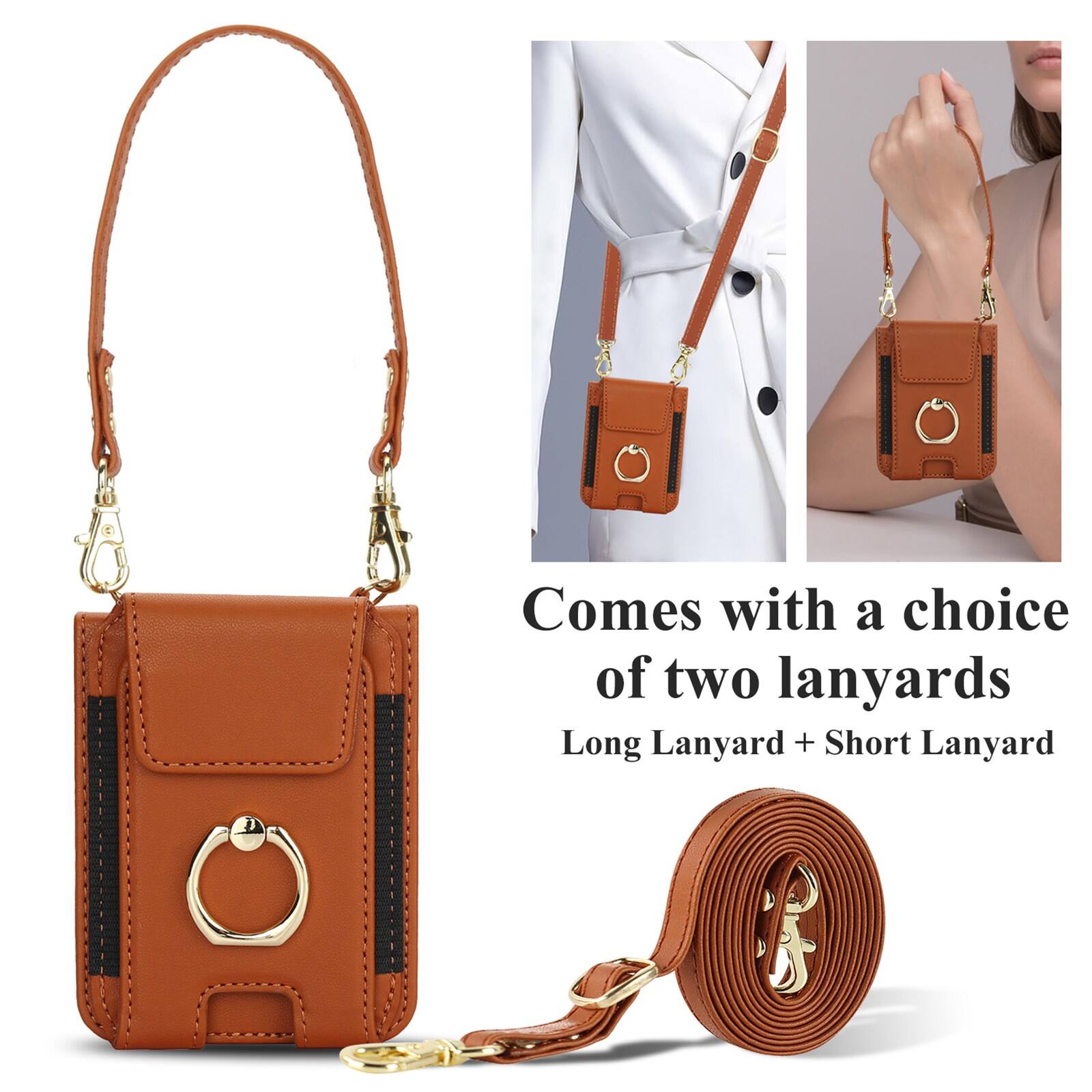 Comes with a choice of two lanyards  
Long Lanyard + Short Lanyard