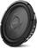 Front. Infinity - Infinity REF1200S Reference 12 Inch Low Profile Subwoofer with SSI (Selectable Smart Impedance) - Black.