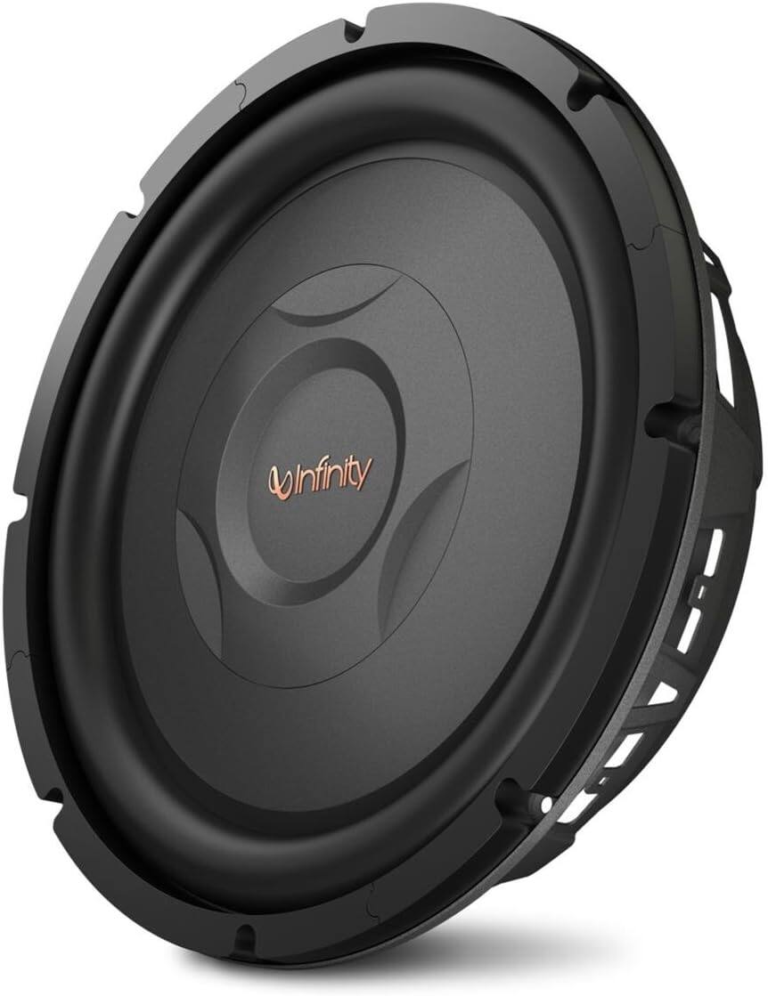 Infinity - Refurbished Excellent - REF1200S Reference 12 Inch Low Profile Subwoofer with SSI (Selectable Smart Impedance) - Black