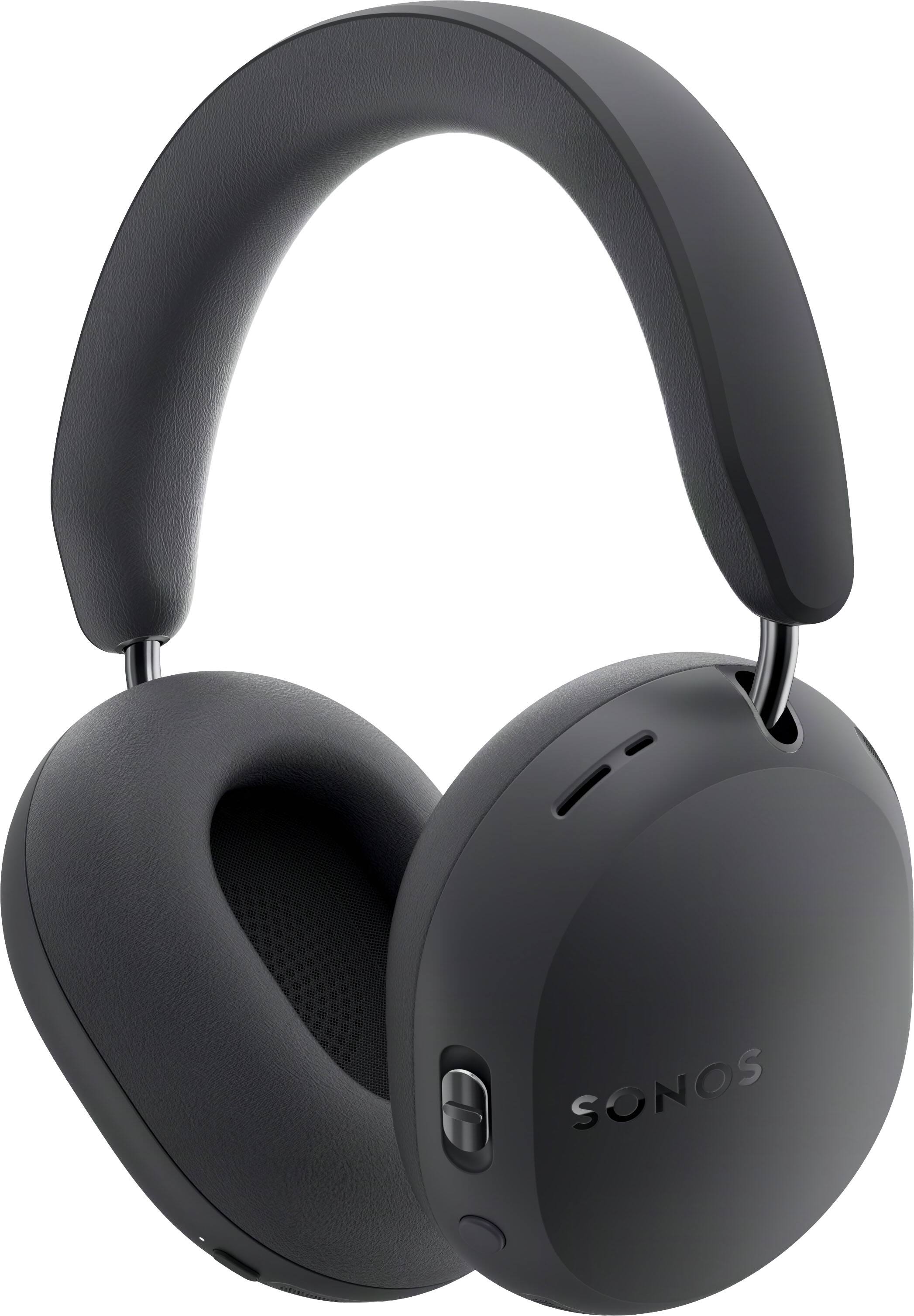 Alt View 3. Sonos - Ace Ultra Wireless Over-the-Ear Headphones with Active noise Cancellation - Black.