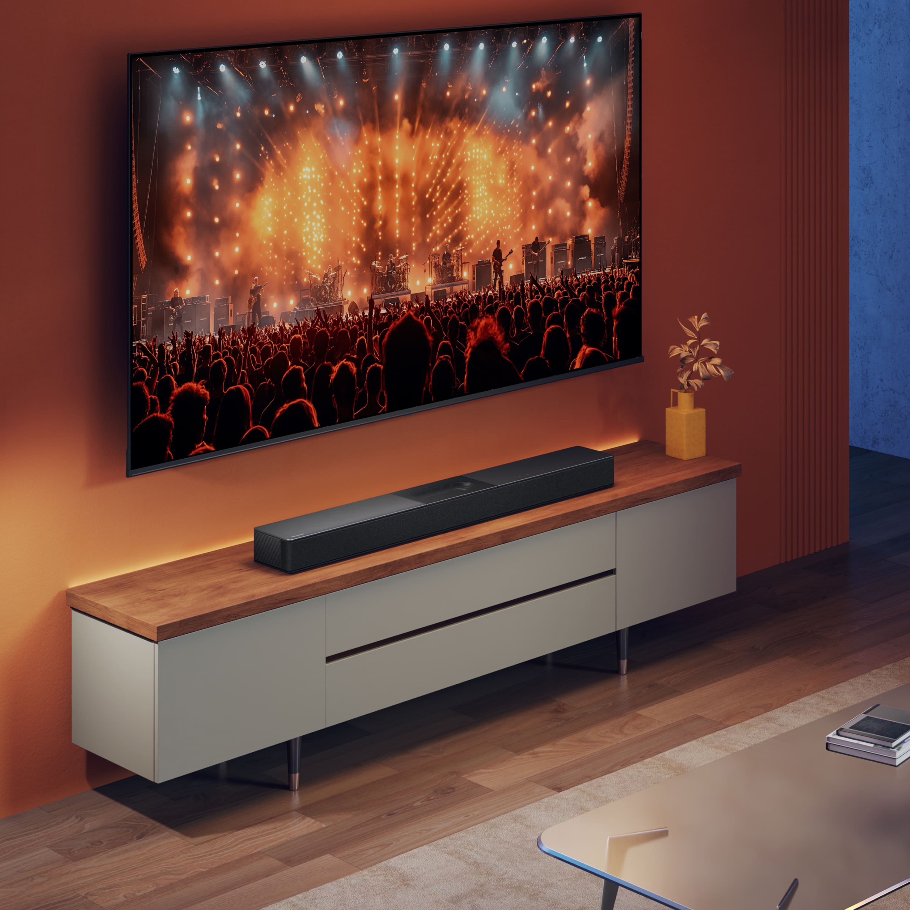 Alt View 12. Hisense - Hisense - 2.1 Channel 240W Soundbar with Built-in Subwoofer (A620) - Black.