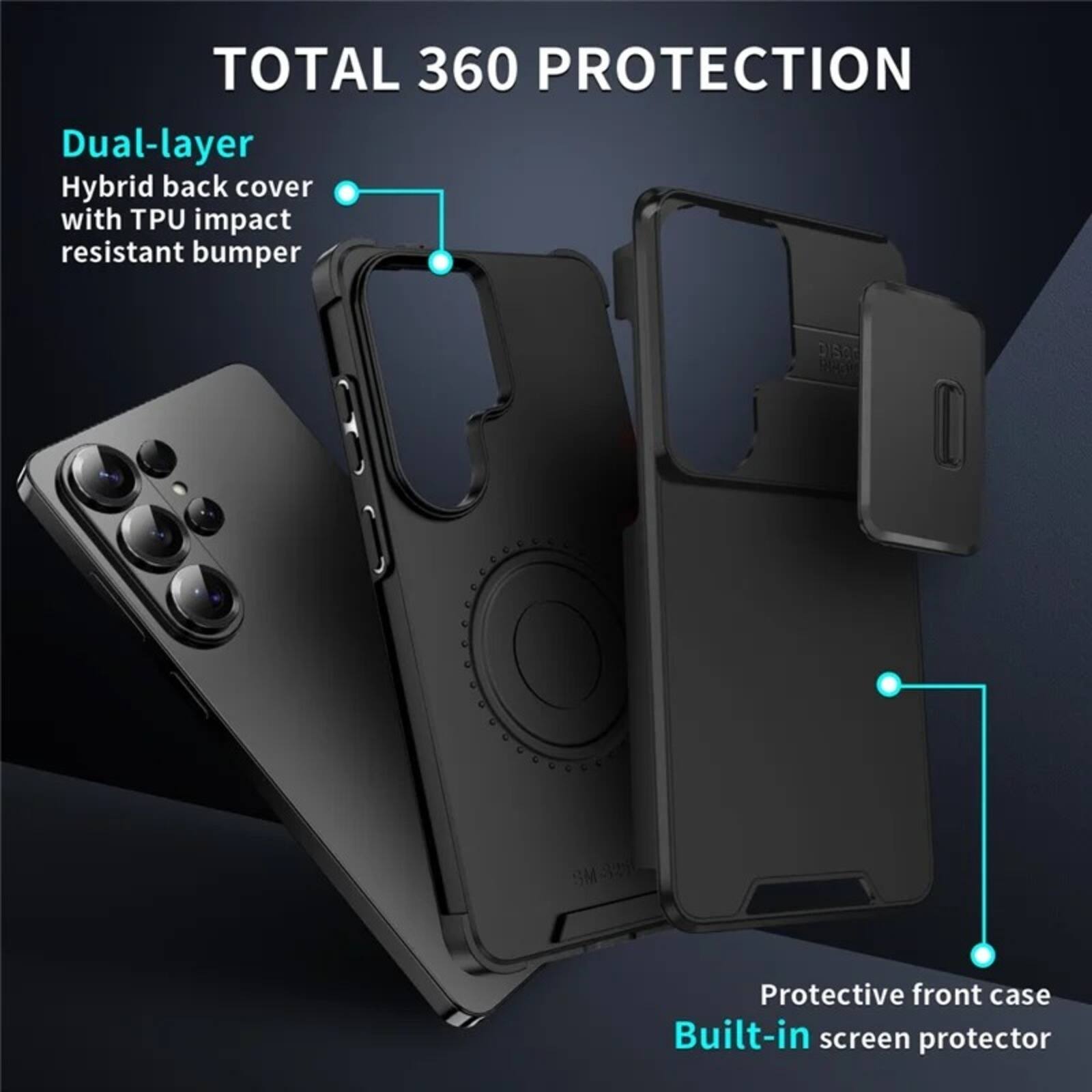 UUCOVER Dual Layer Protective Case for Samsung Galaxy S26 Ultra with ...