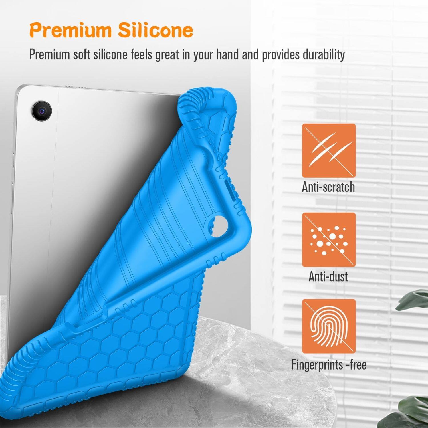 Premium Silicone  
Premium soft silicone feels great in your hand and provides durability  

- Anti-scratch  
- Anti-dust  
- Fingerprints-free