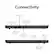 Connectivity
- HDMI 1.4
- Power In
- Combo Audio Jack
- USB-A 3.2 Gen 1
- USB-C Gen 1 DP 1.2 PD 3.0
- Power Button
- USB-A 3.2 Gen 1
- SD Card Reader