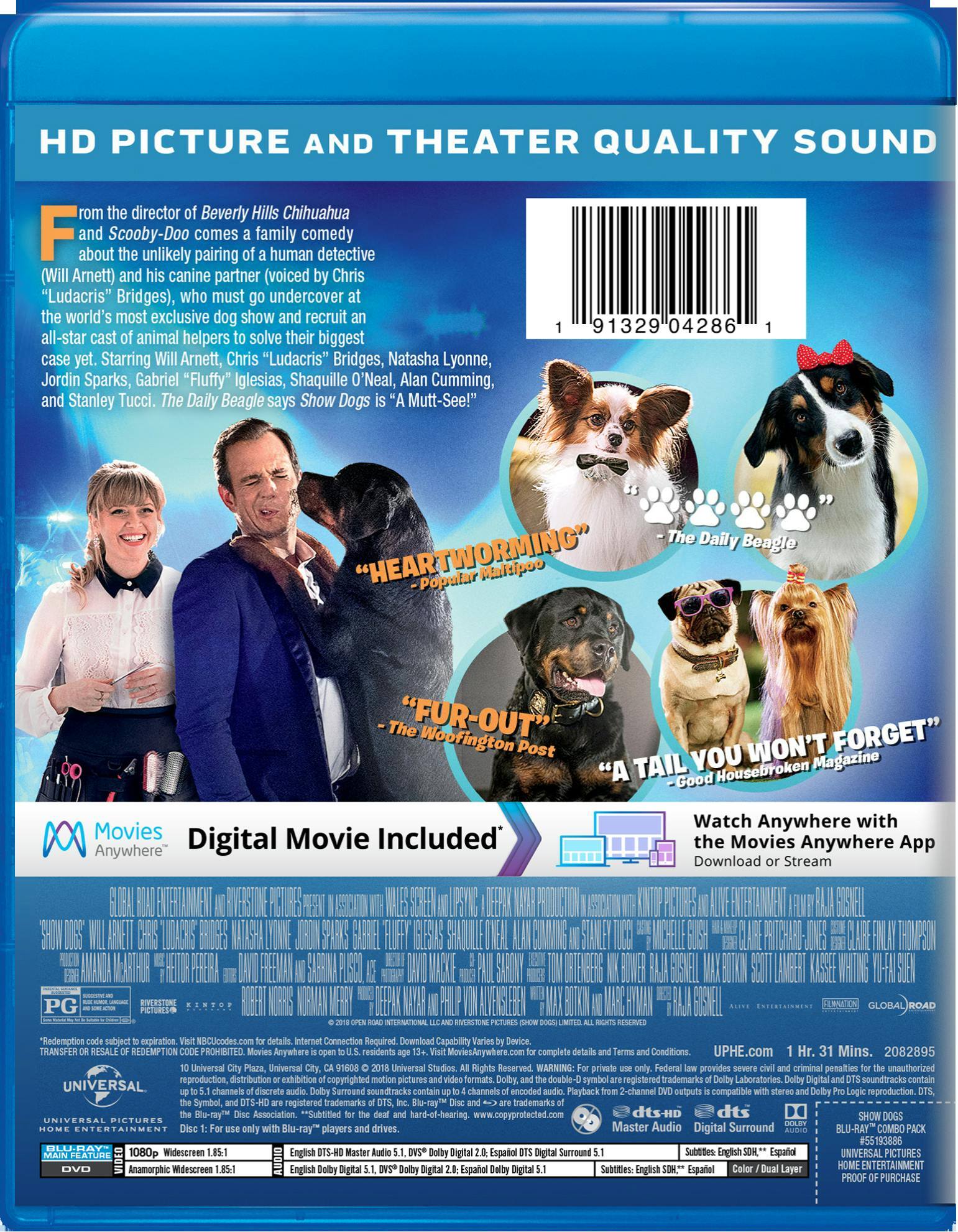 Angle. Show Dogs (DVD + Digital) [Blu-ray].