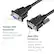 Female VGA Connector: Plugs into your existing VGA cable (male end).
Male VGA Connector: Plugs into your output device such as projector, monitor, or TV.