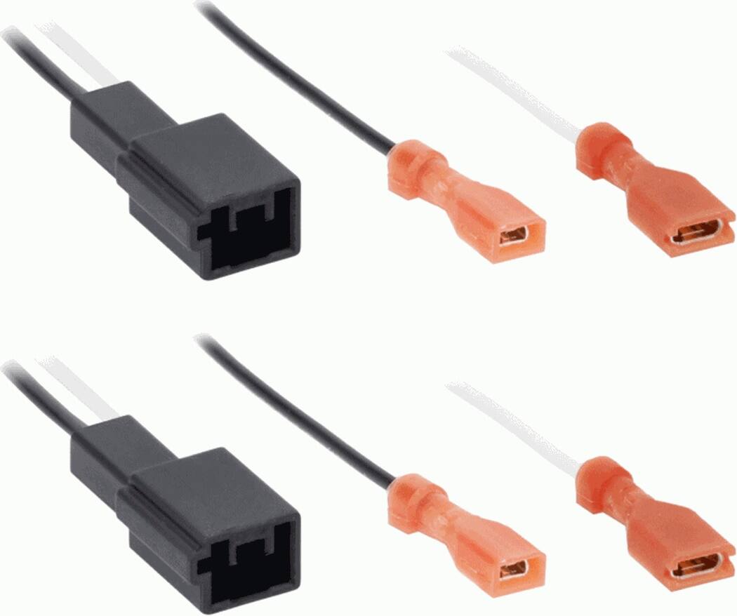 Angle. Metra - Speaker Harness for Select 2020-2024 Toyota Vehicles (2-Pack) - Multi.