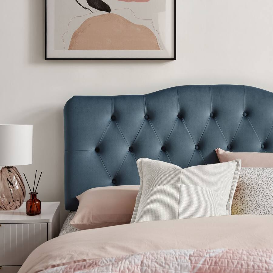 Annabel Diamond Tufted Performance Velvet Headboard by Modway Cadet ...