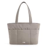 Bagsmart - Padded Laptop Tote Bag for Women, 14 Inch Waterproof Work Shoulder Bag with Luggage Strap, Organized Gym Travel Bag - Camel