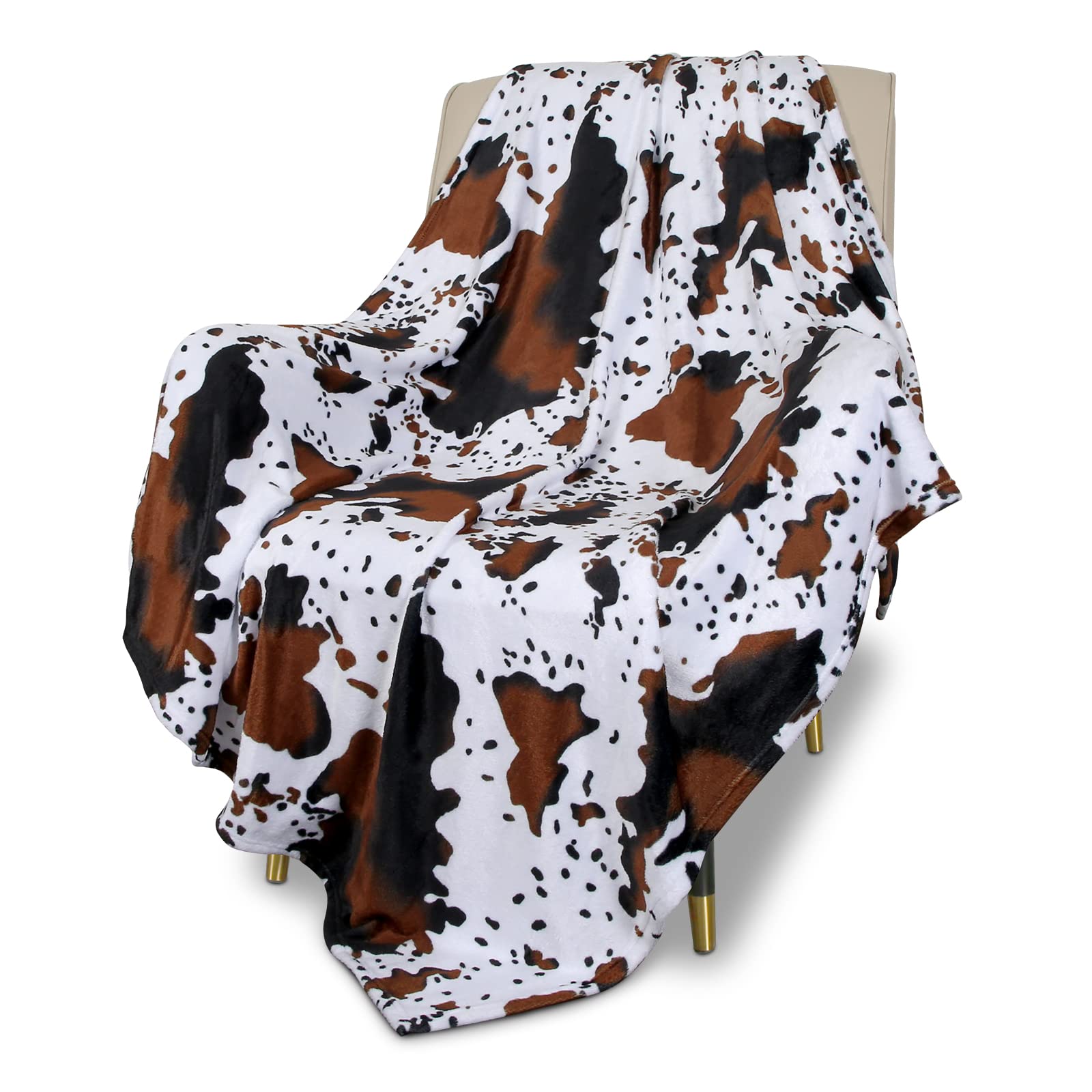Cow Print-01 Fleece (50x60 IN)
