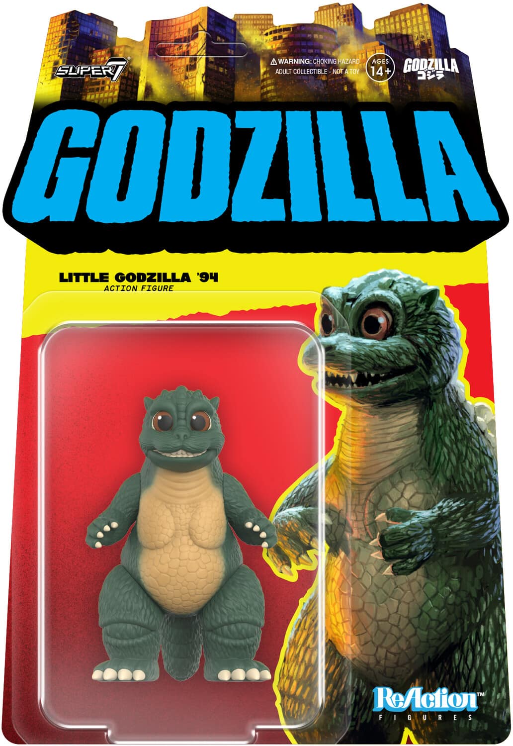 Super7 - Toho - ReAction Figures Wv11 - Little Godzilla - COLLECTIBLES - Multicolor price history on PriceWatchPro
