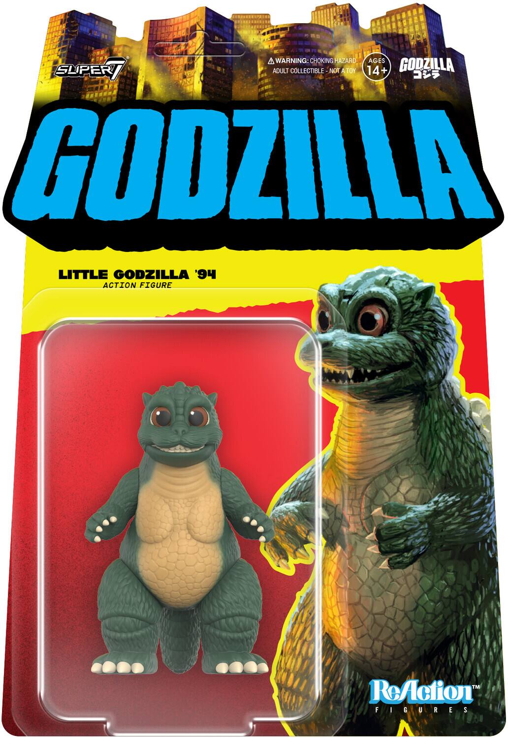 Super7 - Toho - ReAction Figures Wv11 - Little Godzilla - COLLECTIBLES