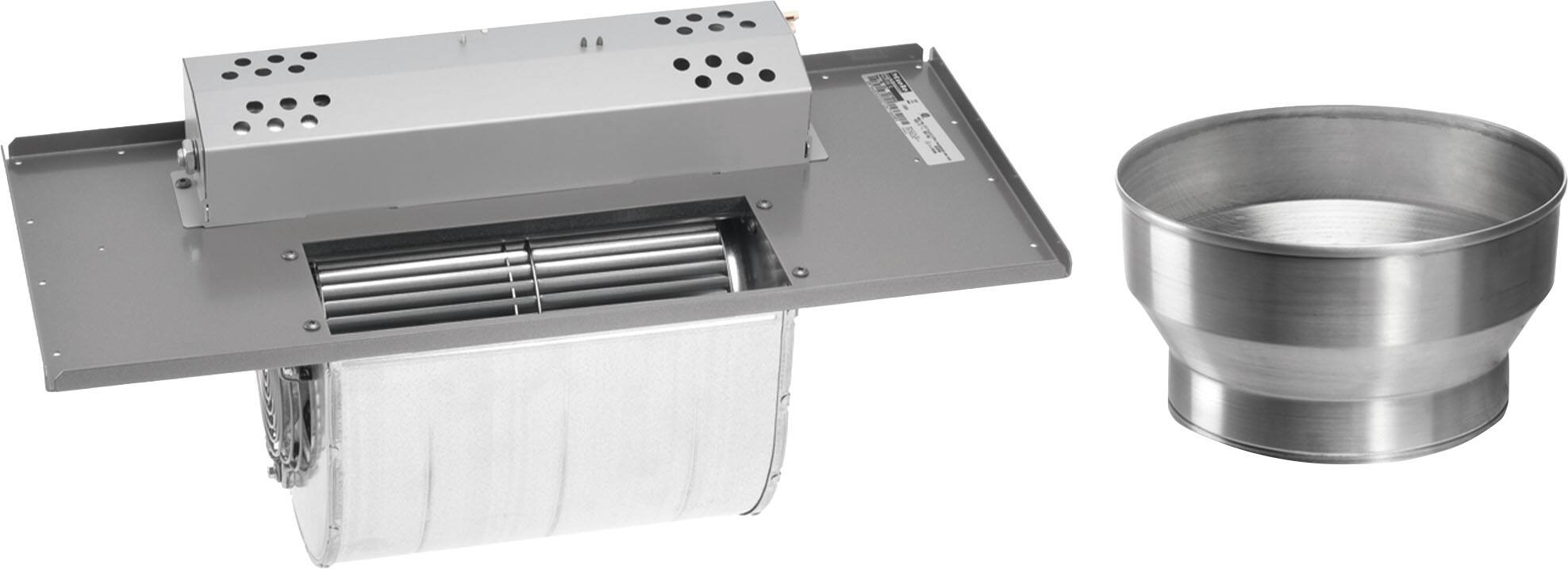 Front. Miele - DRIB XL 700 CFM Internal Blower for Compatible Miele DAR Ventilation Hoods - Stainless Steel.