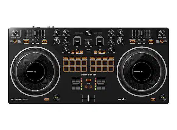 Front. Pioneer DJ - 2-channel DJ Controller - Black.