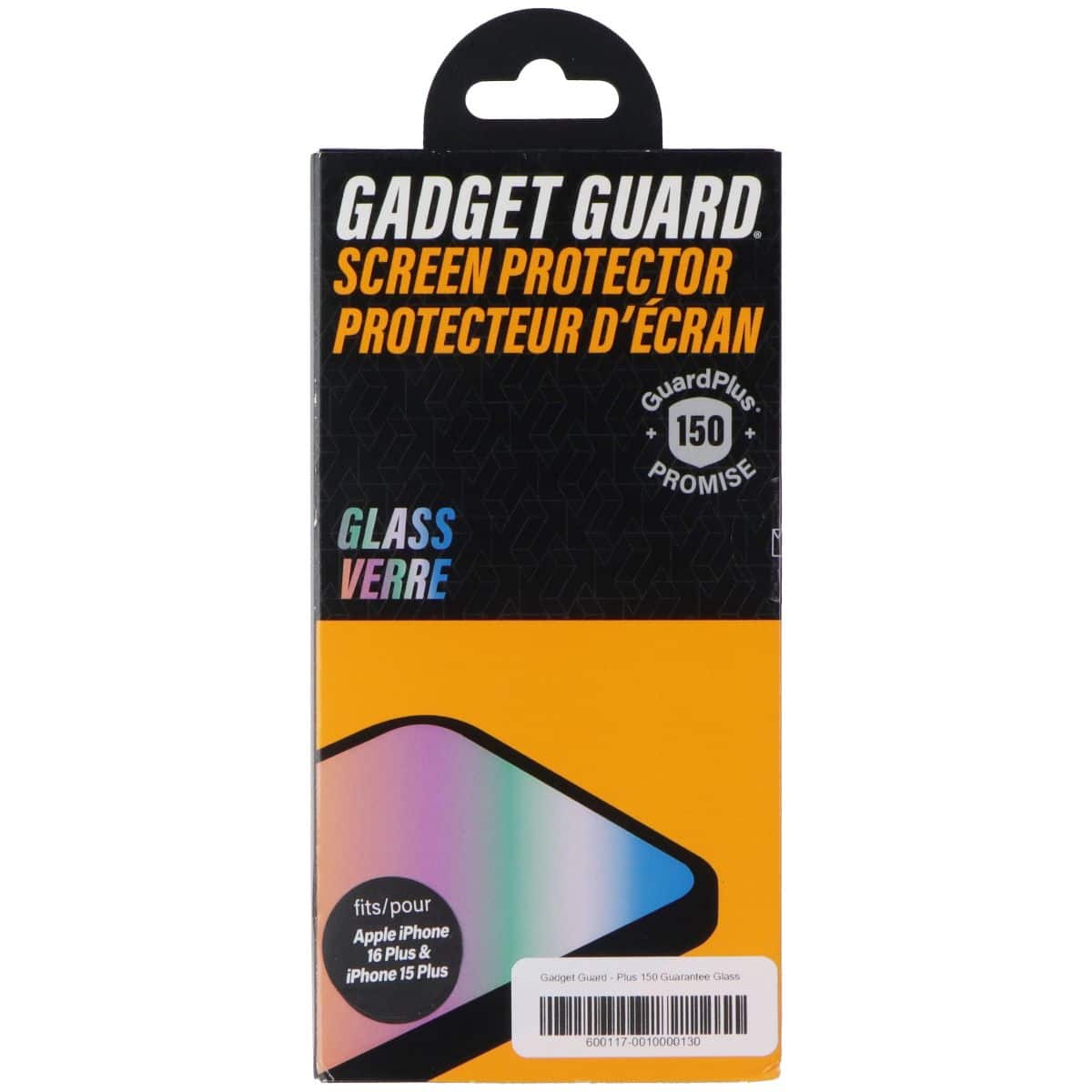 Gadget Guard - Glass Screen Protector for Apple iPhone 16 Plus/15 Plus - Clear price history on PriceWatchPro