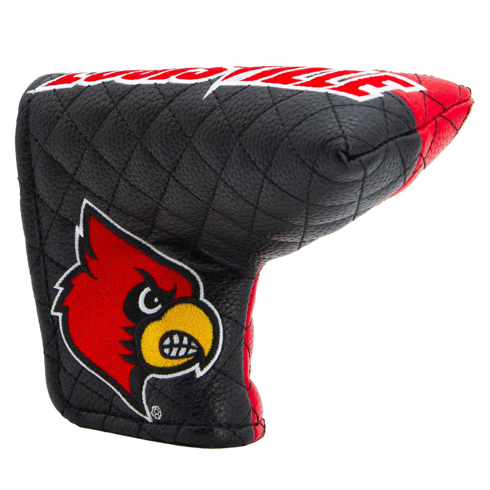 Alt View 2. Team Golf - Louisville Cardinals Quilted Blade Putter Cover - Multicolor.