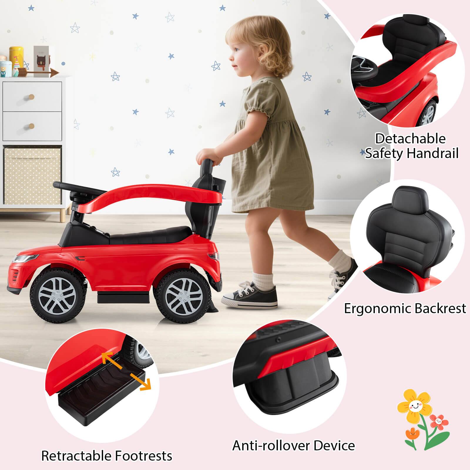 - Detachable Safety Handrail
- Ergonomic Backrest
- Retractable Footrests
- Anti-rollover Device