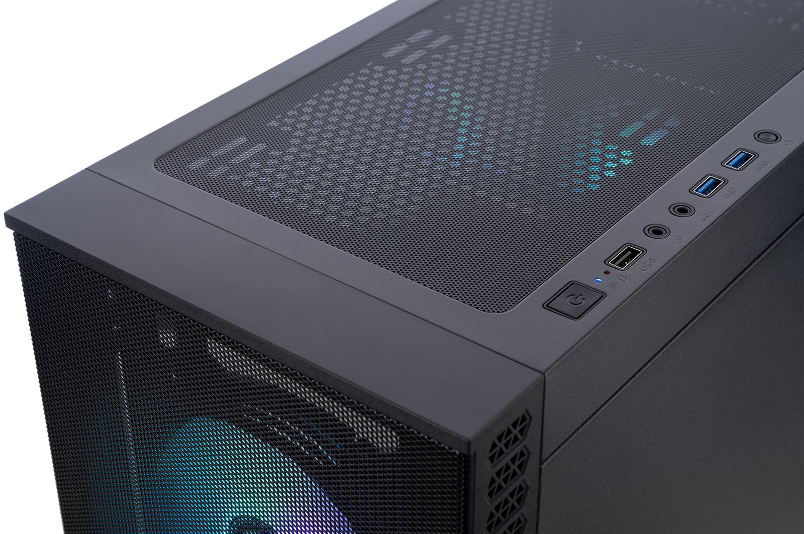 ADVANCED BATTLESTATIONS ABS Cyclone Aqua Gaming PC Windows 11