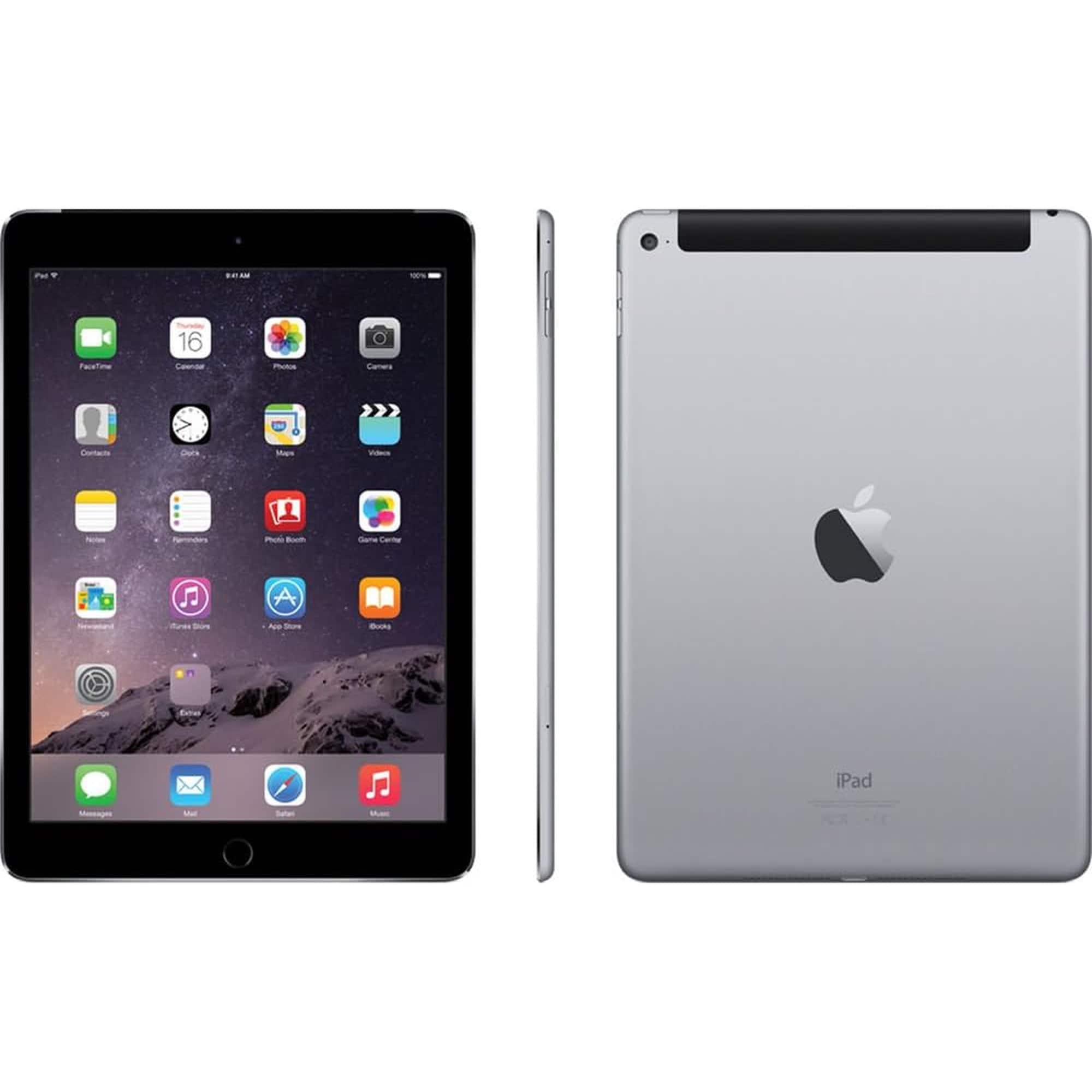 iPad Air 2 Wi-Fi+Cellular 128GB スペースグレイ Best Buy