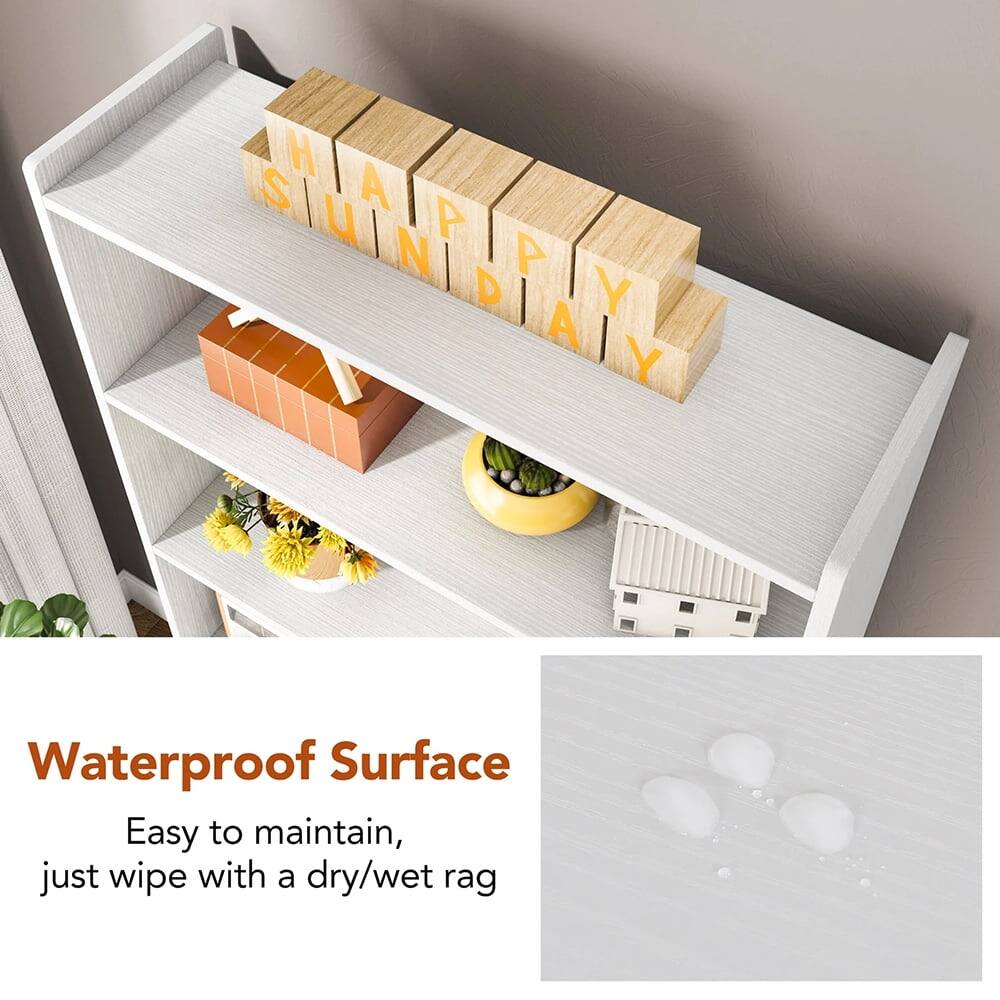 Waterproof Surface  
Easy to maintain, just wipe with a dry/wet rag