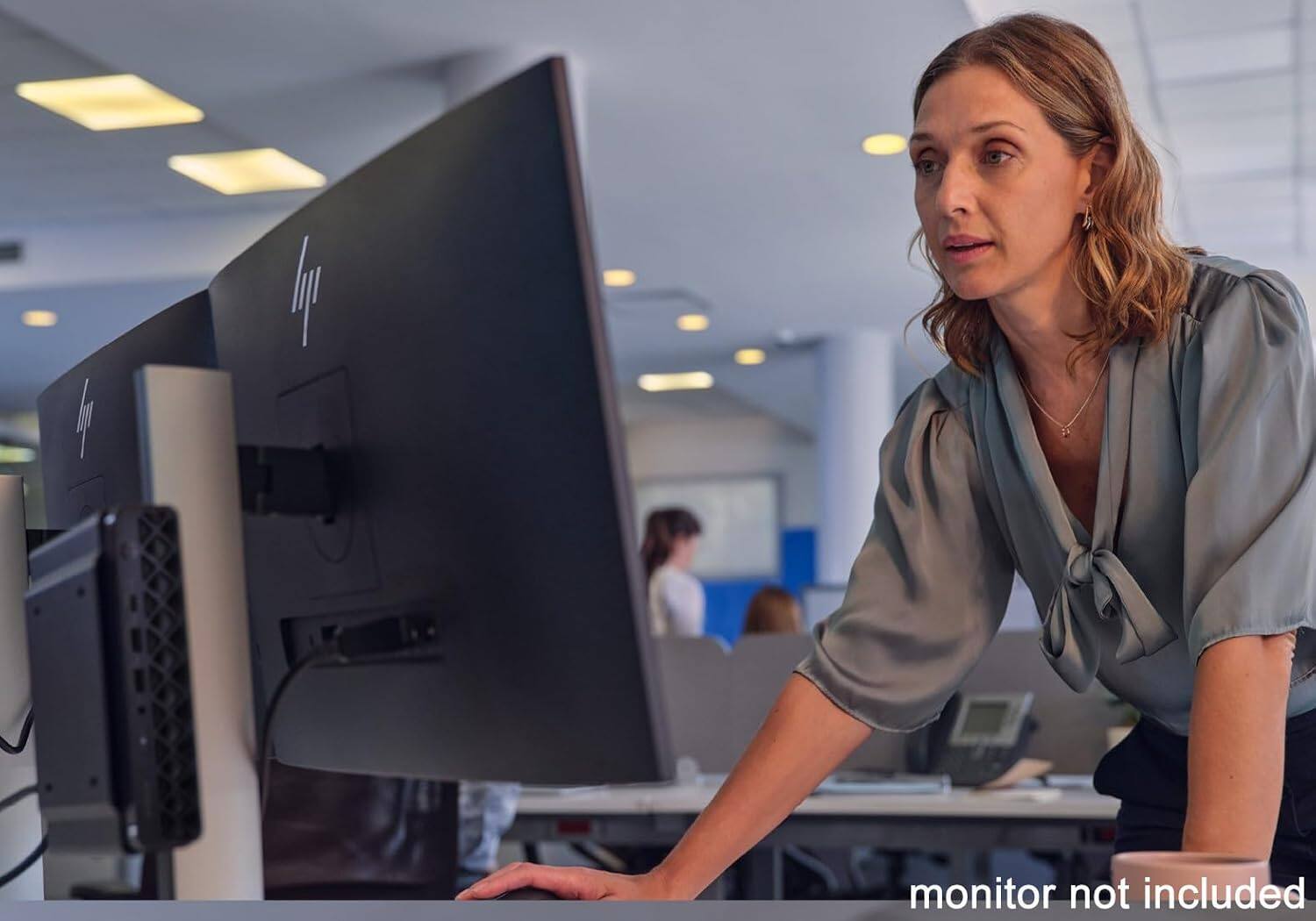 monitor not included