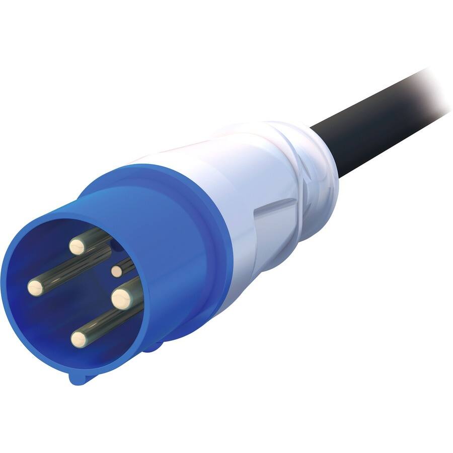 Alt View 4. APC - APC NetShelter Rack PDU Advanced, Switched Metered Outlet, 3Phase, 17.3kW, 208V 60A, 42 Outlets, 460P9 - Switched - IEC - Black Powder Coat.