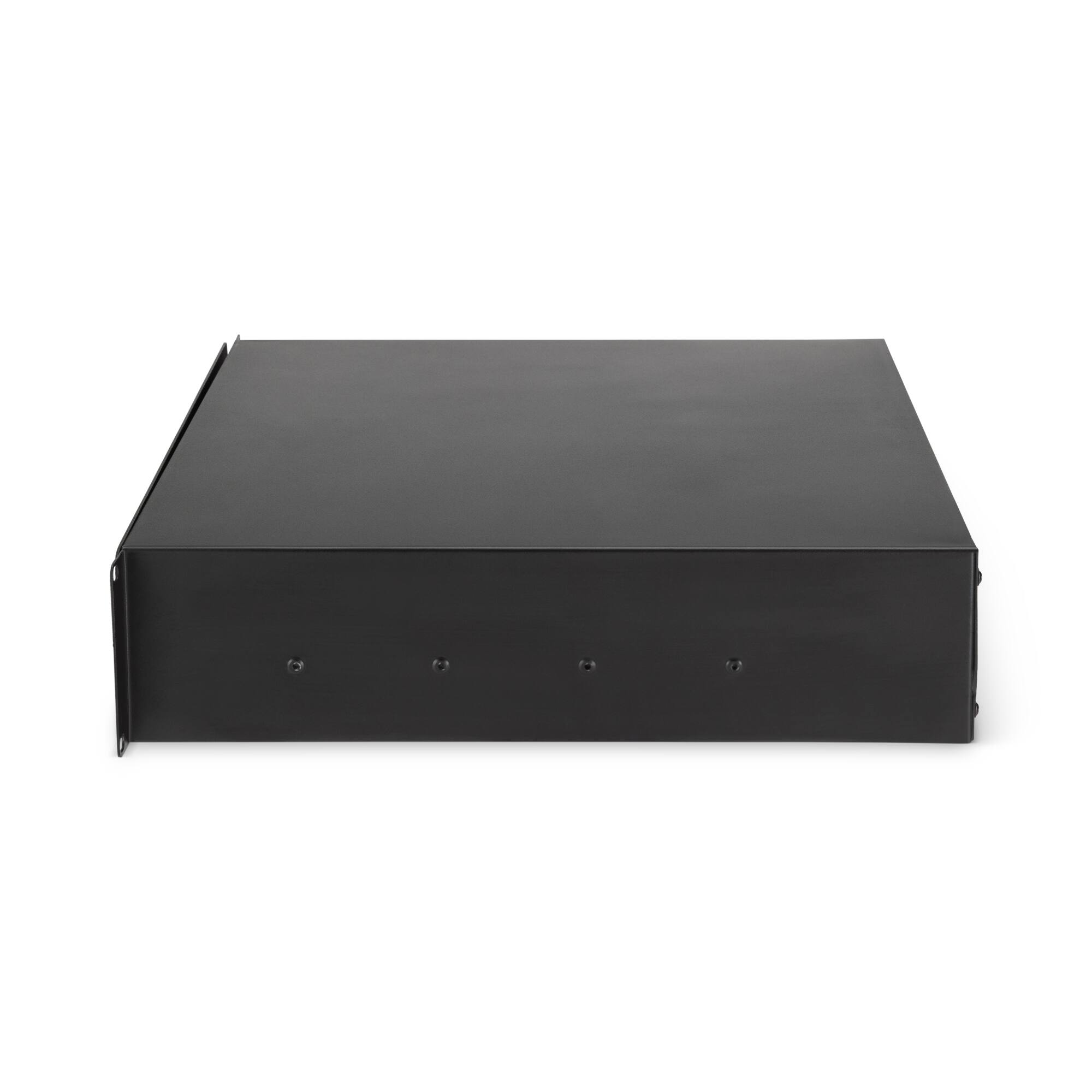 Alt View 4. On Stage Stands - On-Stage Locking Rack Drawer, 2U (RDL2000) - Black.