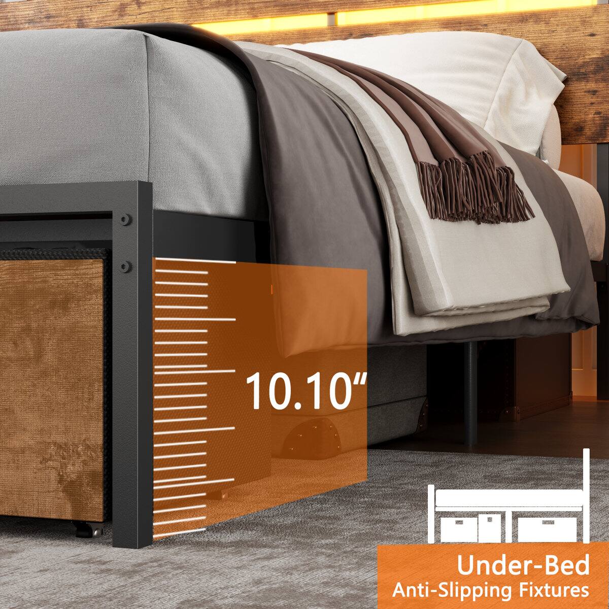 10.10" Under-Bed Anti-Slipping Fixtures