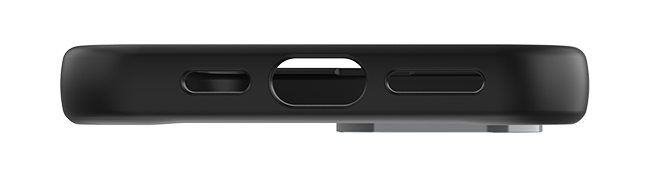 Alt View 1. Body Glove - Body Glove Reflector with MagSafe Case iPhone 16 Pro Max Black - Black.