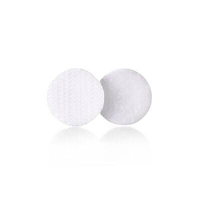 Alt View 1. Velcro - Brand 3/4" Sticky Back Hook & Loop Fastener Dots, White, 200/Pack - White.