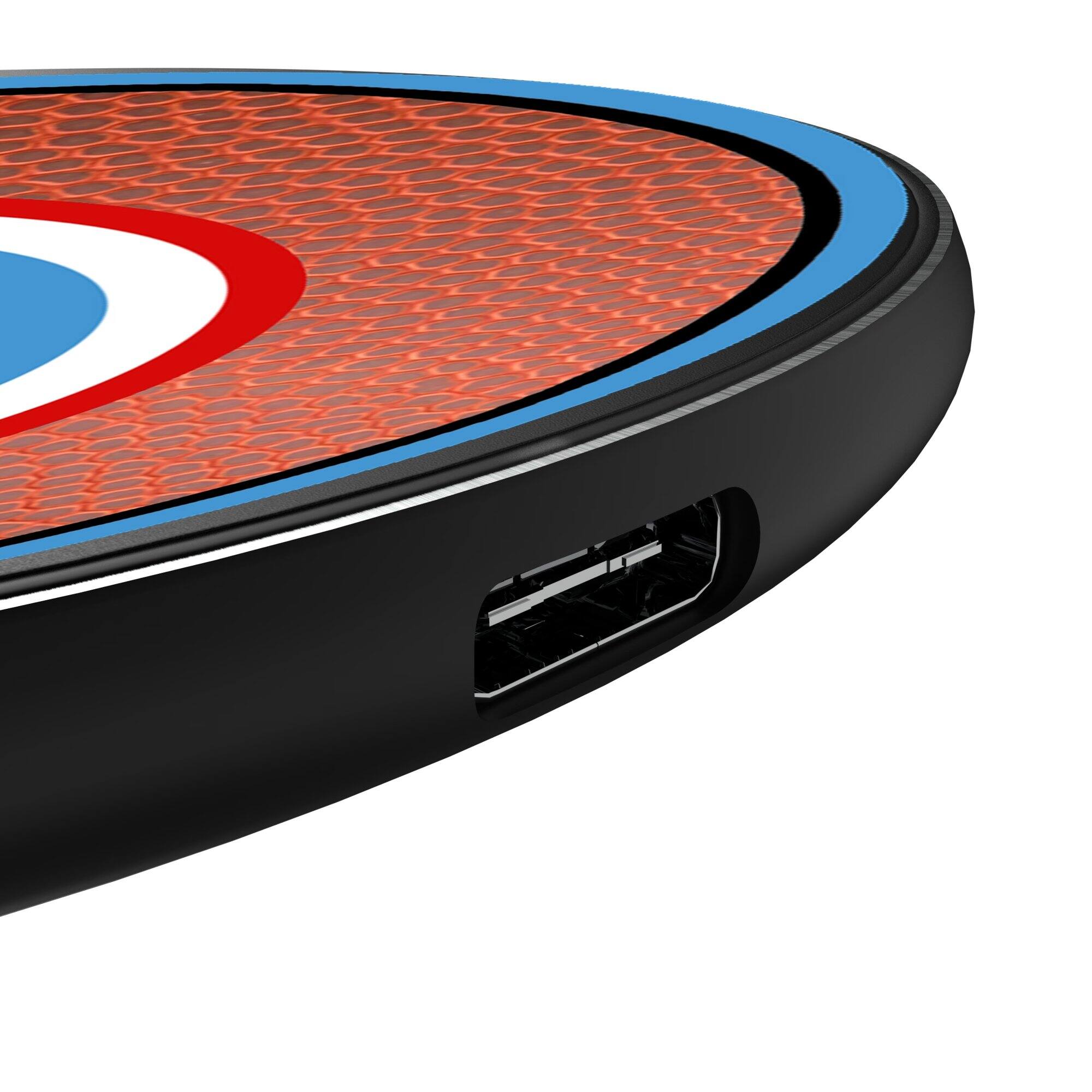 Alt View 2. Keyscaper - Tennessee Titans 15 Watt Wireless Induction Charger - Multicolor.
