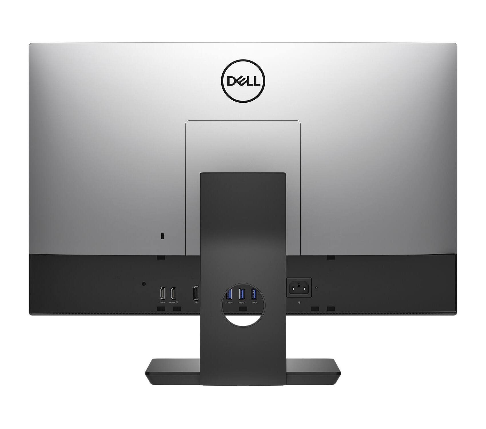Angle. Dell - Dell OptiPlex 7460 AIO Core i5-8500 3.0GHz, 16GB, 512GB NVMe SSD, 23.8" FHD, Windows 11 Pro (Refurbished) - Black.