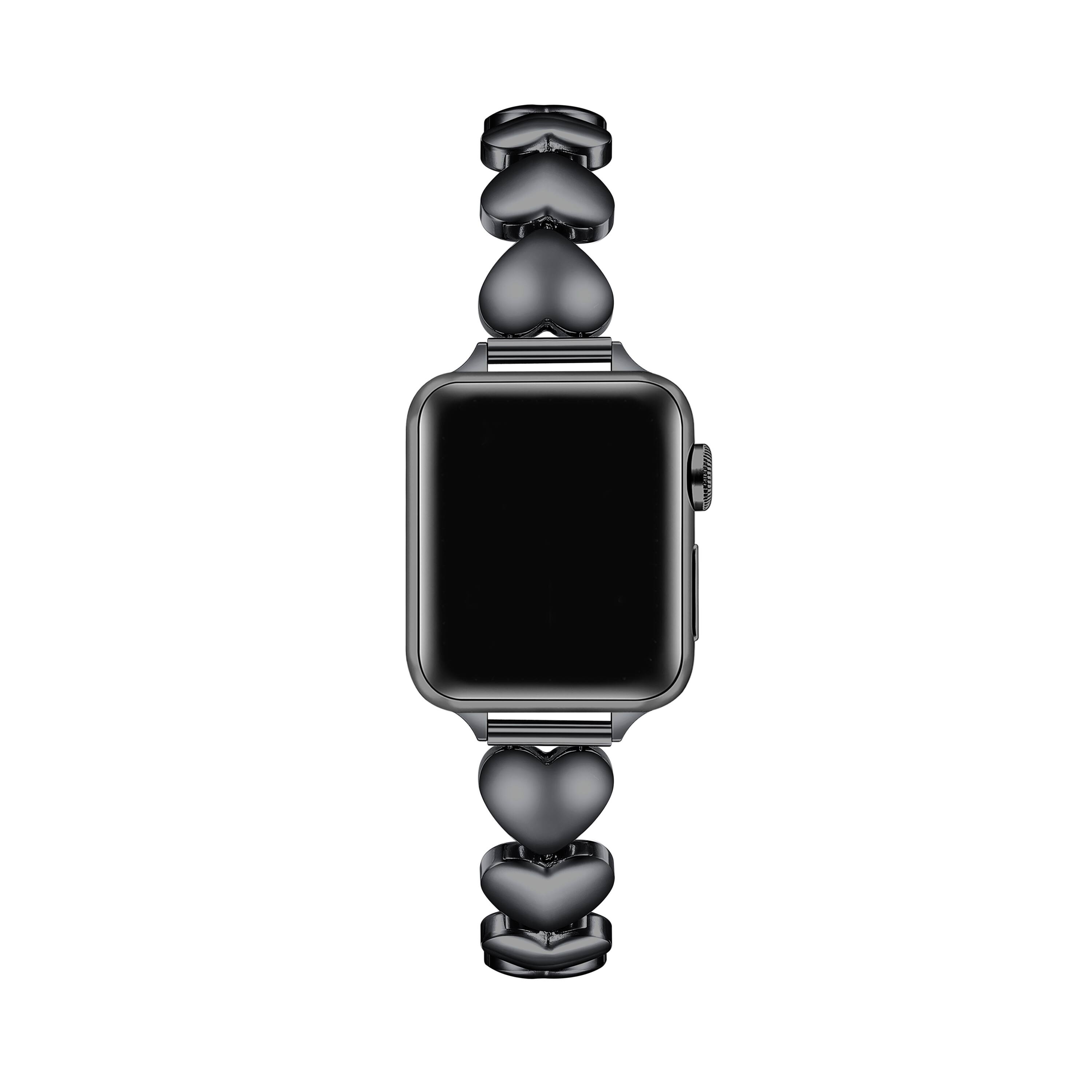 Alt View 2. Posh Tech - Aphrodite Band for Apple Watch - Black.