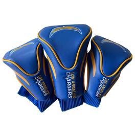 Team Golf - Los Angeles Chargers 3-Pack Contour Headcover Set - Multicolor