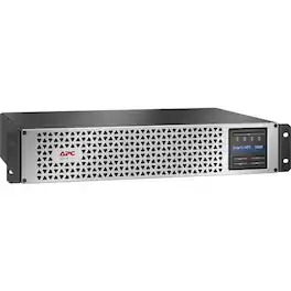 APC - Smart-UPS, Line Interactive, 1000VA, Lithium-ion, Rackmount 2U, 120V, 6x NEMA 5-15R outlets, SmartConnect - Black,Silver