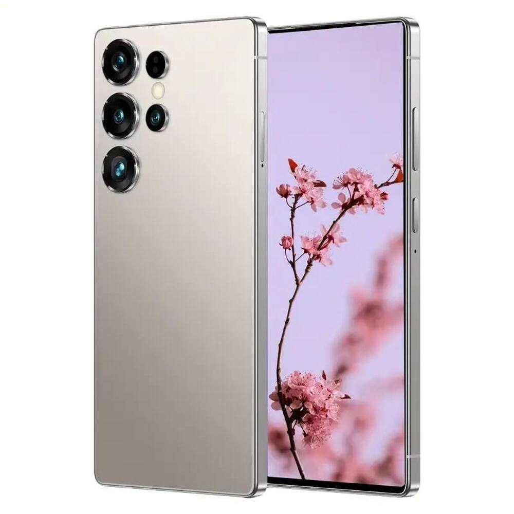 Back. Loheer - Loheer Unlocked 5G Smartphone 8+256GB, 6.8 inch HD+ Display Dual SIM Phone with Built in Pen, 6000mAh Battery Grey - Grey.