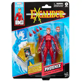 Hasbro - Marvel Legends Series Phoenix (Rachel Summers), Excalibur #1 (1988) Comics-Inspired Collectible 6-Inch Scale X-Men Actio - Multicolor