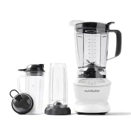 nutribullet - 64 OZ (8 CUPS)
56 OZ (7 CUPS)
48 OZ (6 CUPS)
40 OZ (5 CUPS)
32 OZ (4 CUPS)
24 OZ (3 CUPS)
16 OZ (2 CUPS)
nutribullet
nutribullet
nutribullet