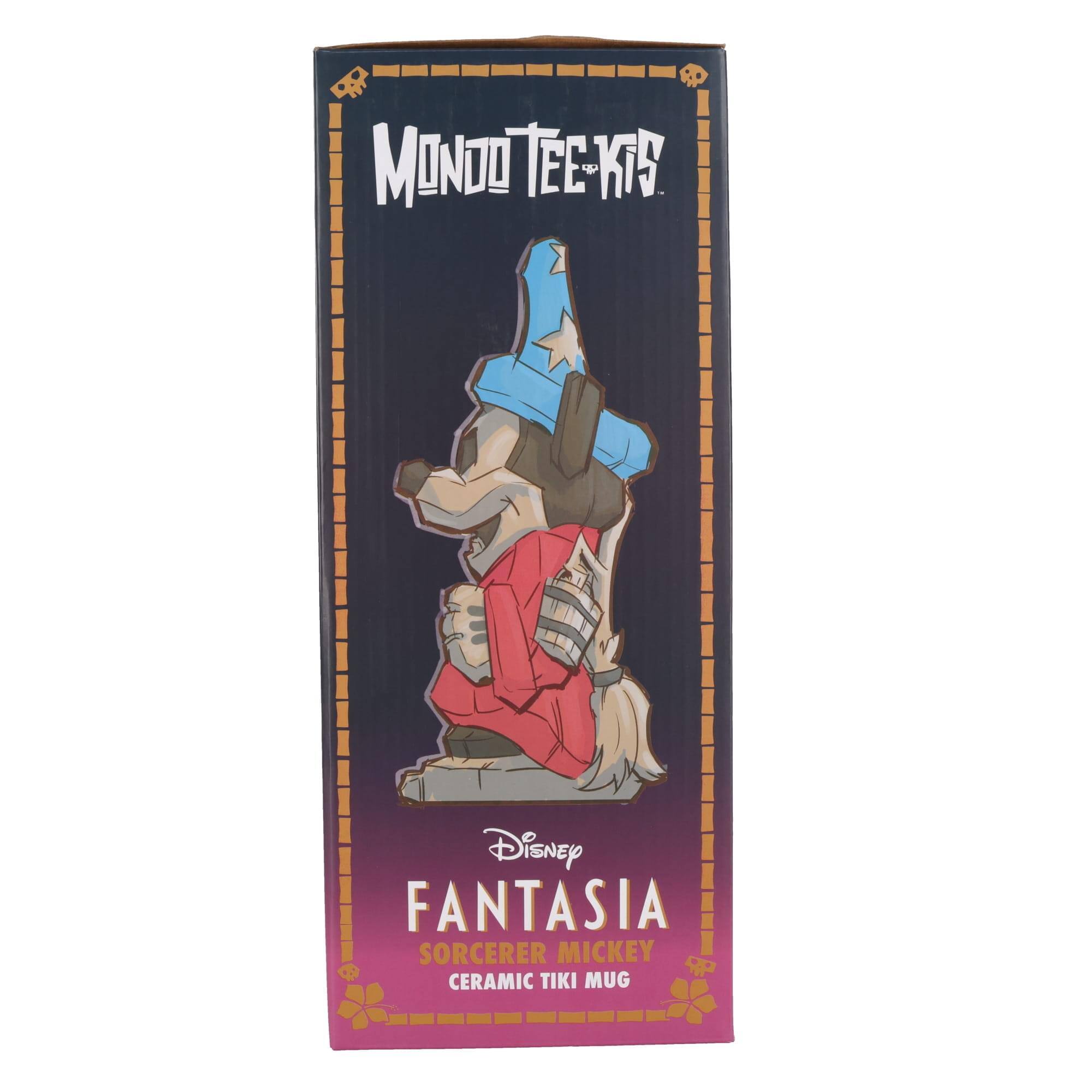 MONDO TEE-KIS  
Disney FANTASIA SORCERER MICKEY CERAMIC TIKI MUG